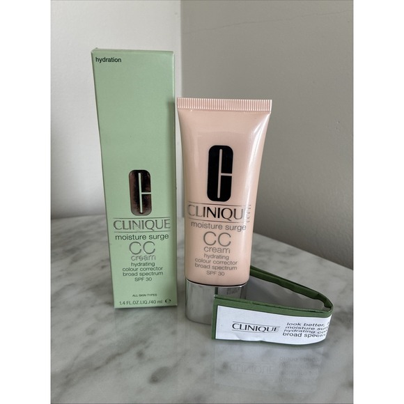 Clinique Other - Clinique Moisture Surge CC Cream Hydrating Colour Corrector Light Medium 1.4 oz